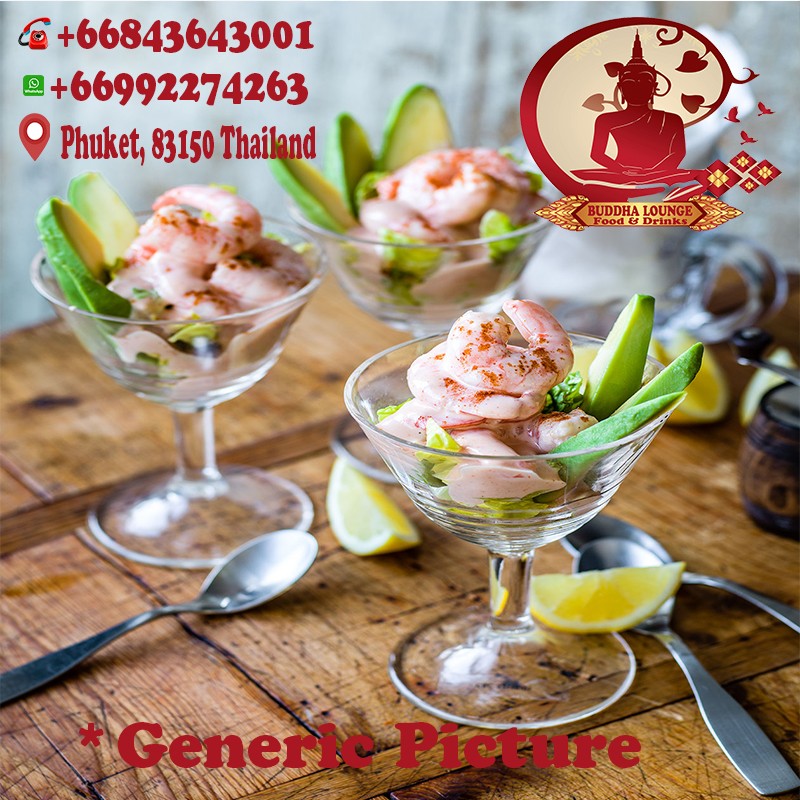 Cocktail de crevettes à l'avocat