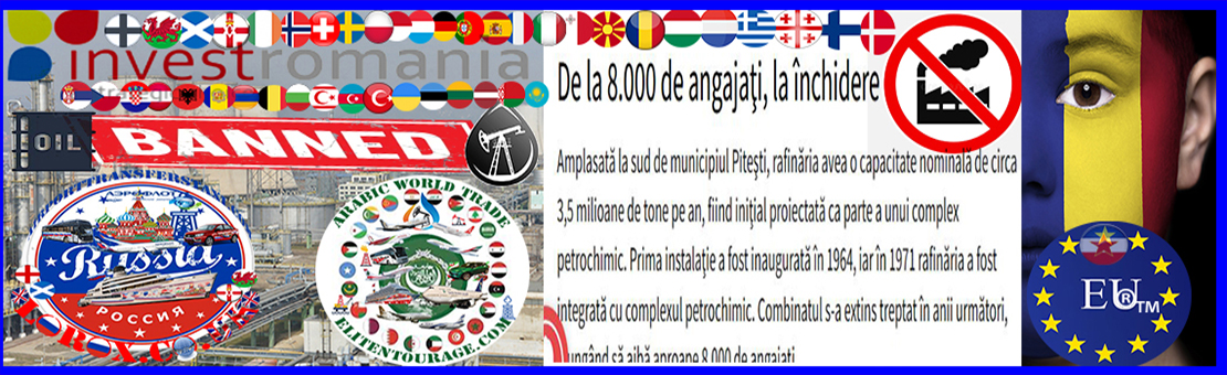 Petroleum Industry on 8 Demographic Continents (including Russian Federation)